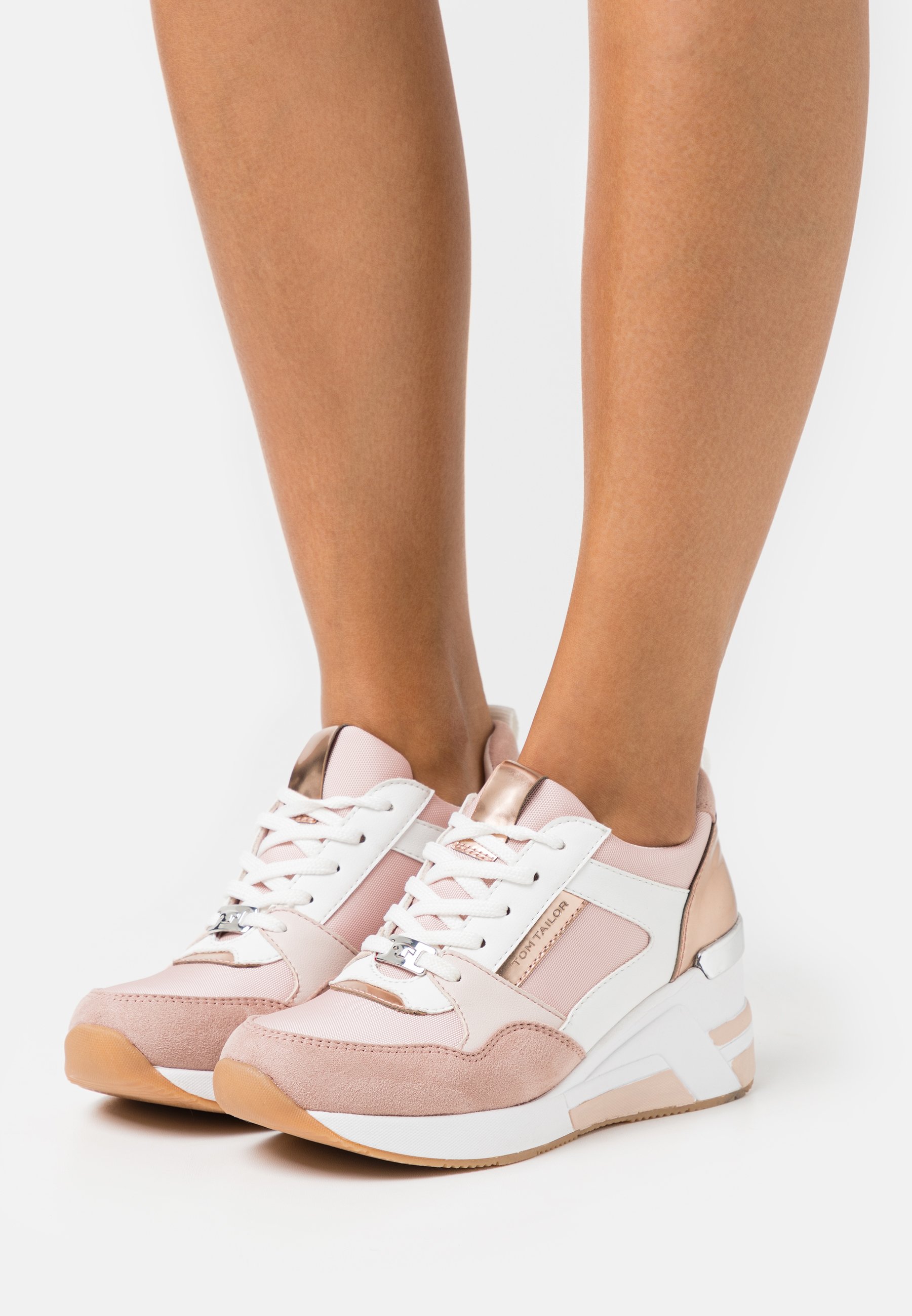 TOM TAILOR Sneakers laag - rose/white/roze - Zalando.nl