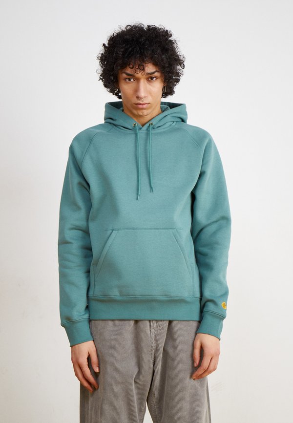 HOODED CHASE - Sweatshirt - silver pine