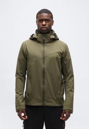 BARMSTEDT - Veste softshell - dark olive