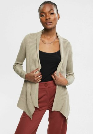 Cardigan - pale khaki