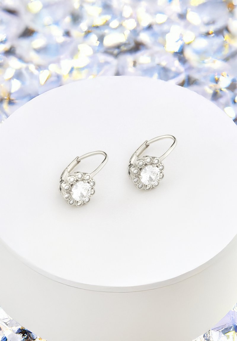 SOFIA MILANI - Orecchini da Donna in Argento 925 - con Pietra Zircone - Orecchino Pendente a Fiore - E2977