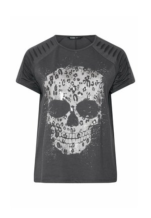 Yours Clothing, - T-shirt z nadrukiem