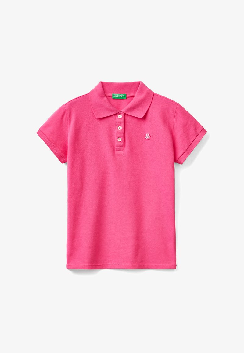 United Colors of Benetton SHORT SLEEVE - Polo - fuchsia