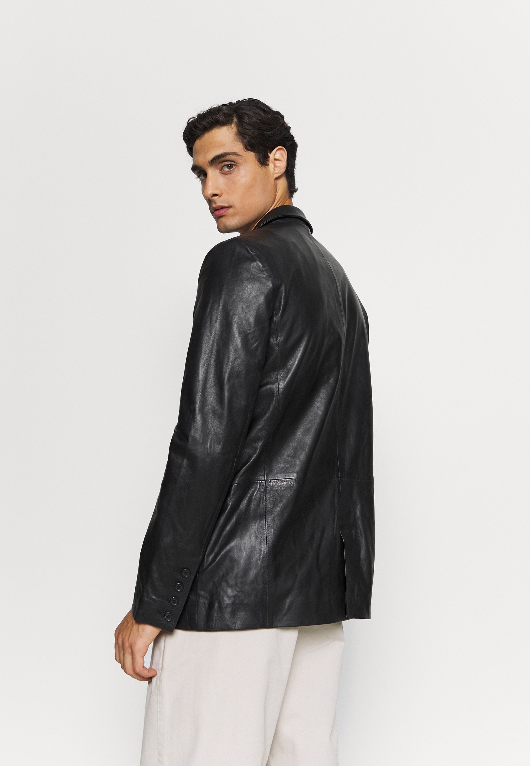 Serge Pariente Leather jacket - black 