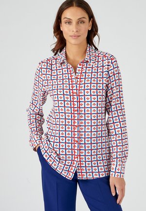 Damart Blusa - carreaux fleurs