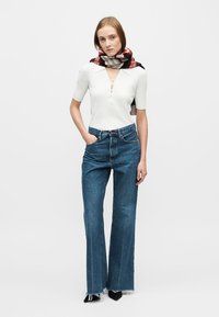 FRAME THE LAX - Jean bootcut - antidote raw fray