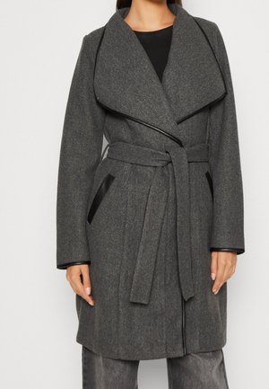 Klassinen takki - mottled dark grey