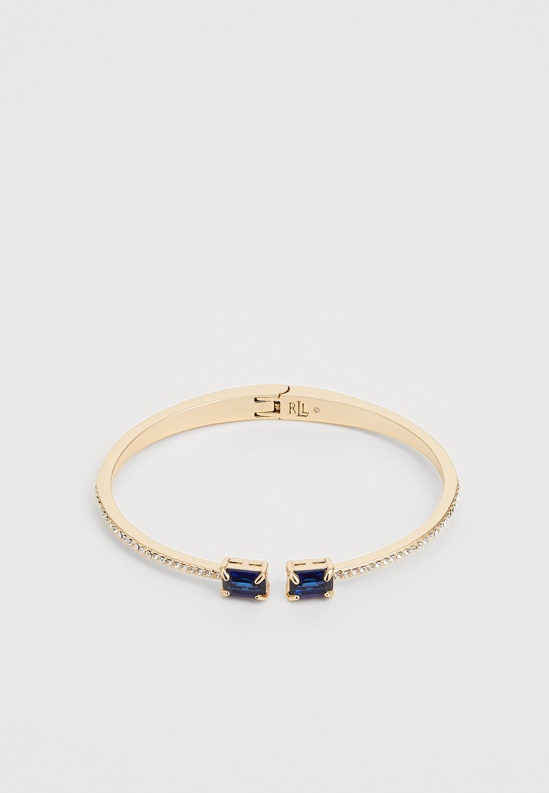 Lauren Ralph Lauren STONE BANGLE - Bracciale - gold-coloured/indigo