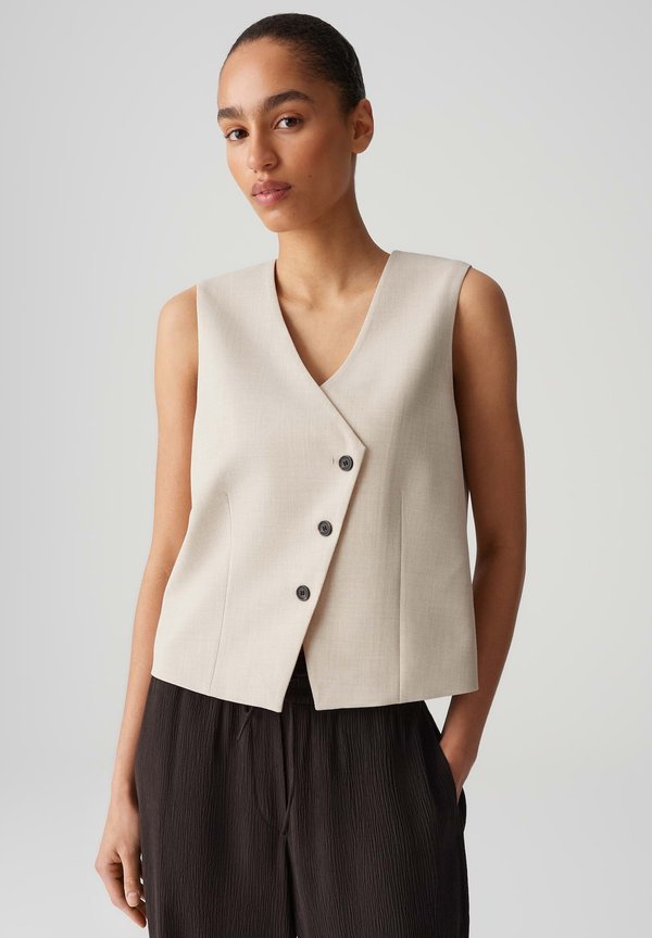 REGULAR FIT - Weste - natural glaze