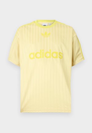 adidas Originals ADICOLOR - Tricou cu imprimeu - powder yellow