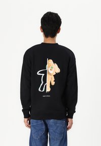 Denim Project JOHNNY CREW NECK - Sportinis megztinis - black