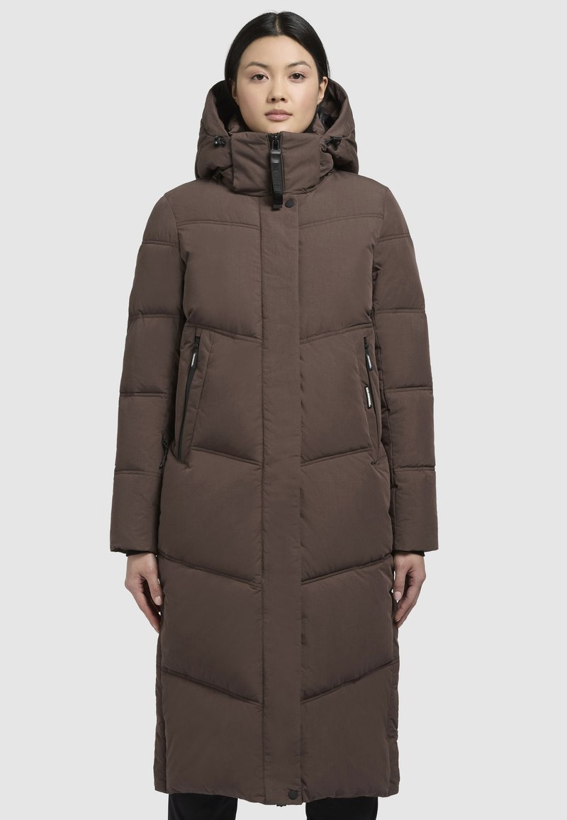 khujo LUGA - Manteau d'hiver - taupe dunkel