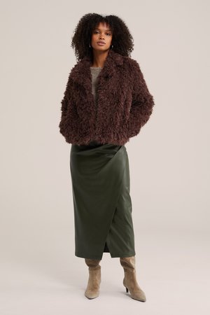WE Fashion, Veste d'hiver - dark brown