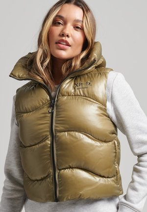 SHINE QUILT - Vesta - dusty olive