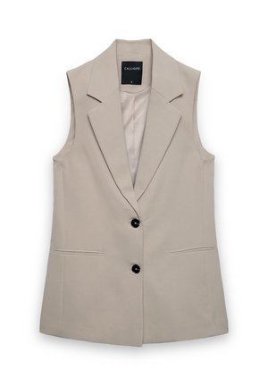 LUNGO MONOPETTO - Veste sans manches - tortora chiaro