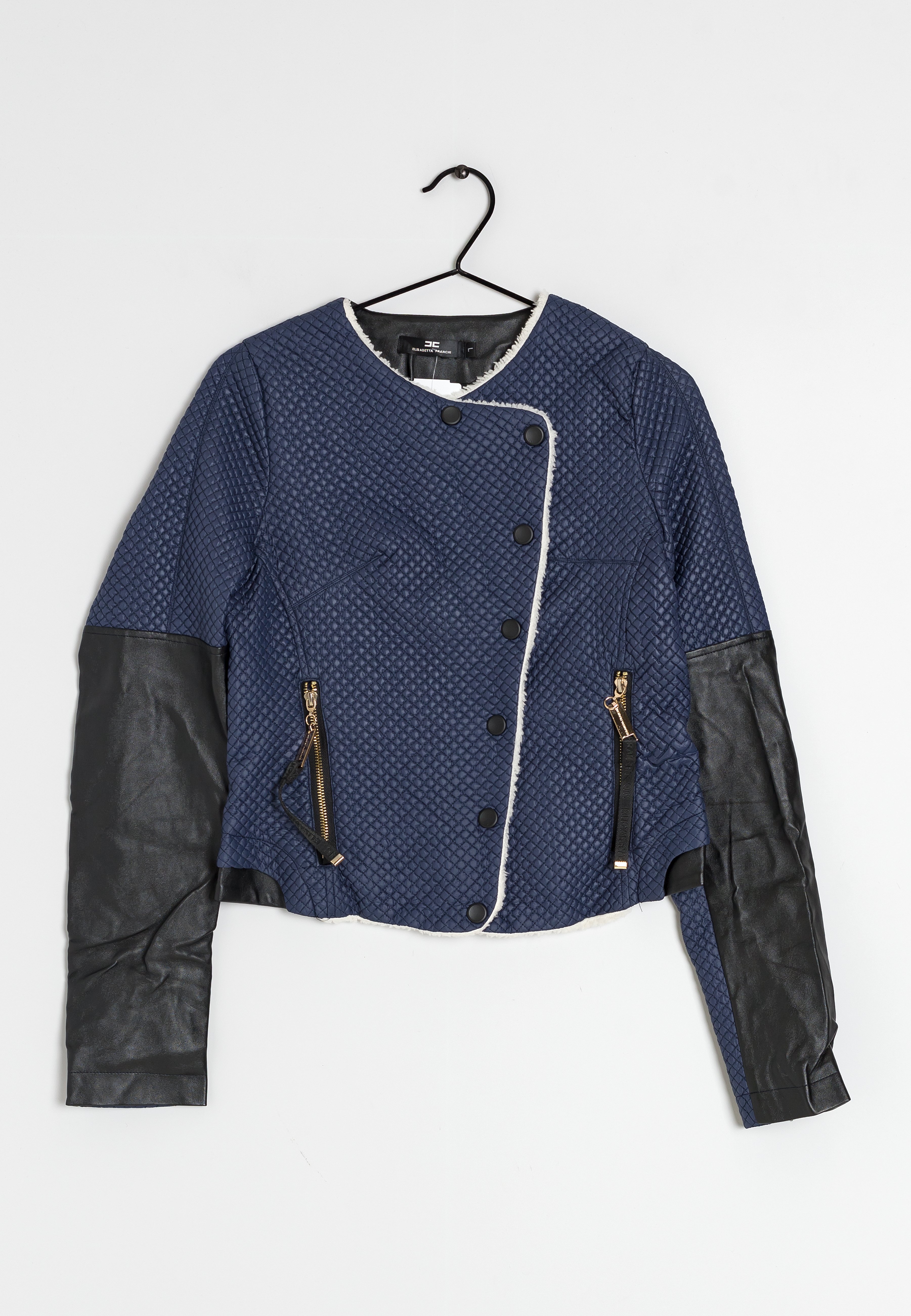 Elisabetta Franchi Light jacket - blue - (Pre-owned) - Zalando.de