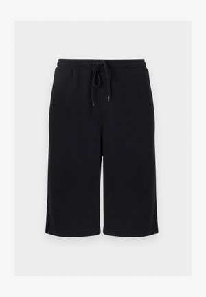 YOURTURN UNISEX ELONGATED PULL ON SHORTS - Shorts - black