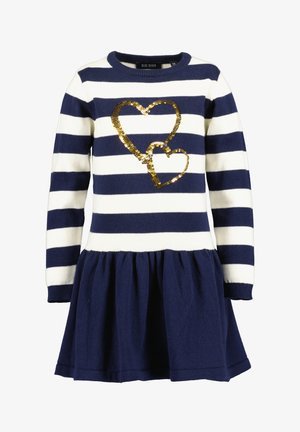 Blue Seven, Strickkleid - nachtblau ao