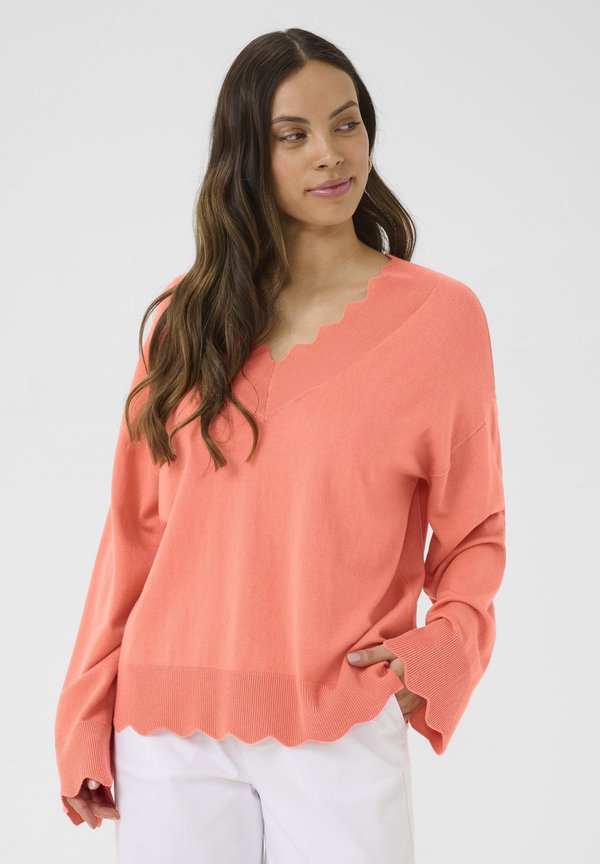 CRVILLEA - Strickpullover - porcelain rose