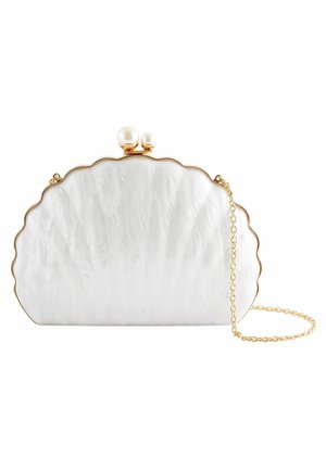 REGULAR FIT - Clutch - pearl white