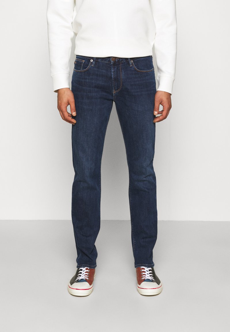 Emporio Armani - POCKETS PANT - Vaqueros slim fit - denim blu, Ampliar
