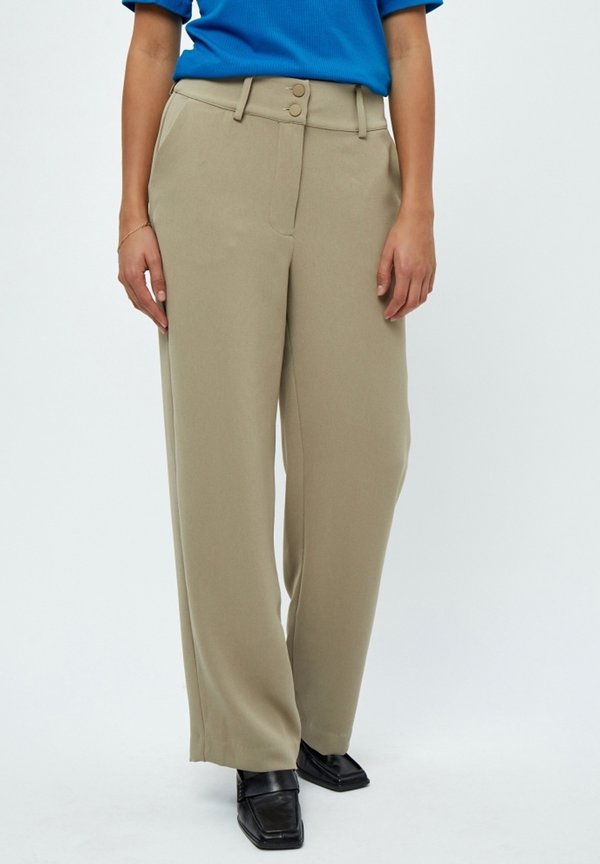 MINEW ILSA PANTS - Stoffhose - wood smoke