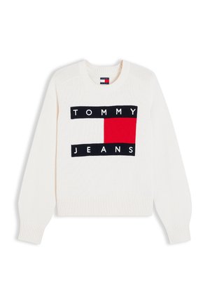 Tommy Jeans, FLAG - Pullover - off white