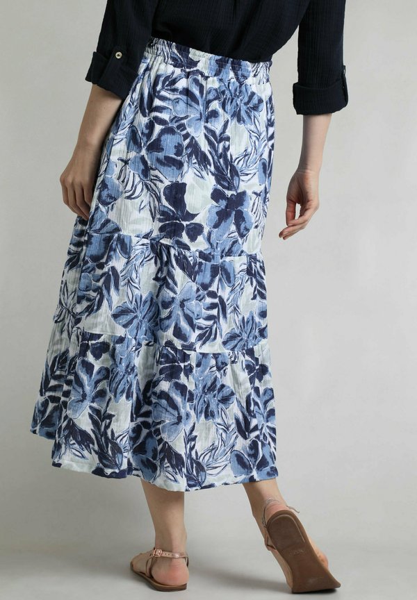 HARINI DOUBLE PRINTED MIDI - A-line skirt