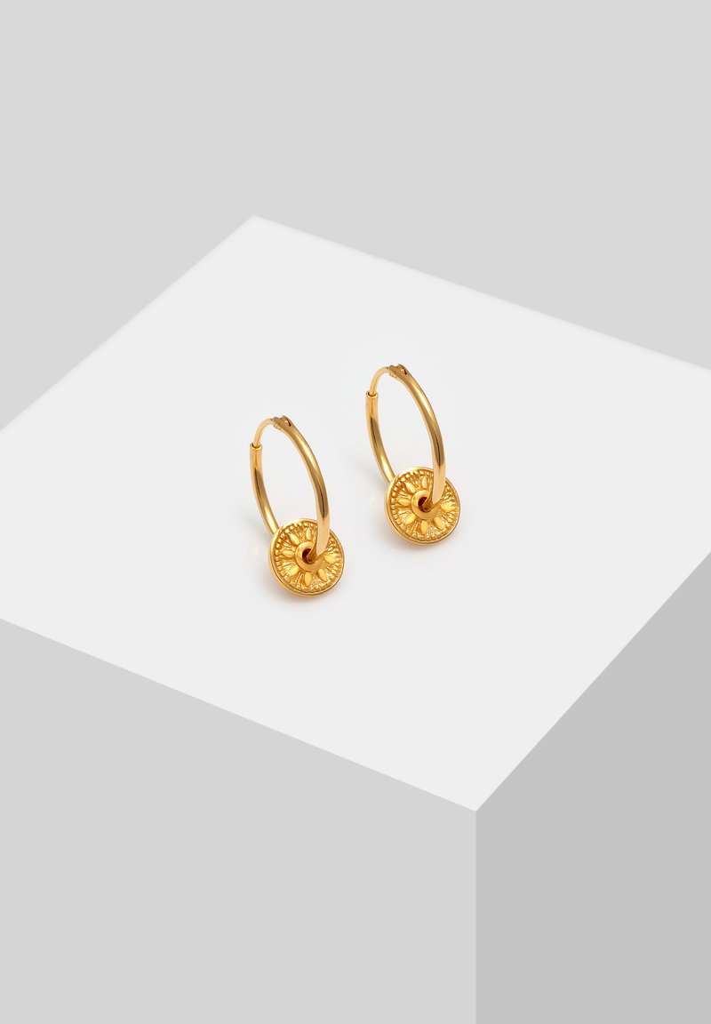 Damen Halsketten | Elli SUN ANTIQUE Ohrringe gold/goldfarben - QO17439 Damen Halsketten | Elli SUN ANTIQUE Ohrringe gold/goldfarben - QO17439