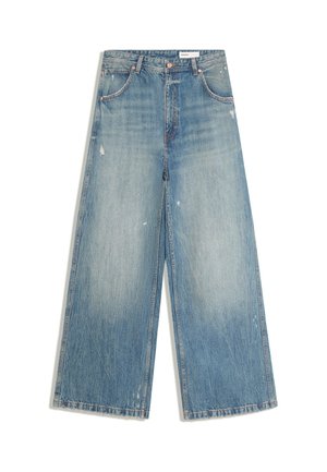 Bershka, SKATE - JEANS - Jean boyfriend - blue denim