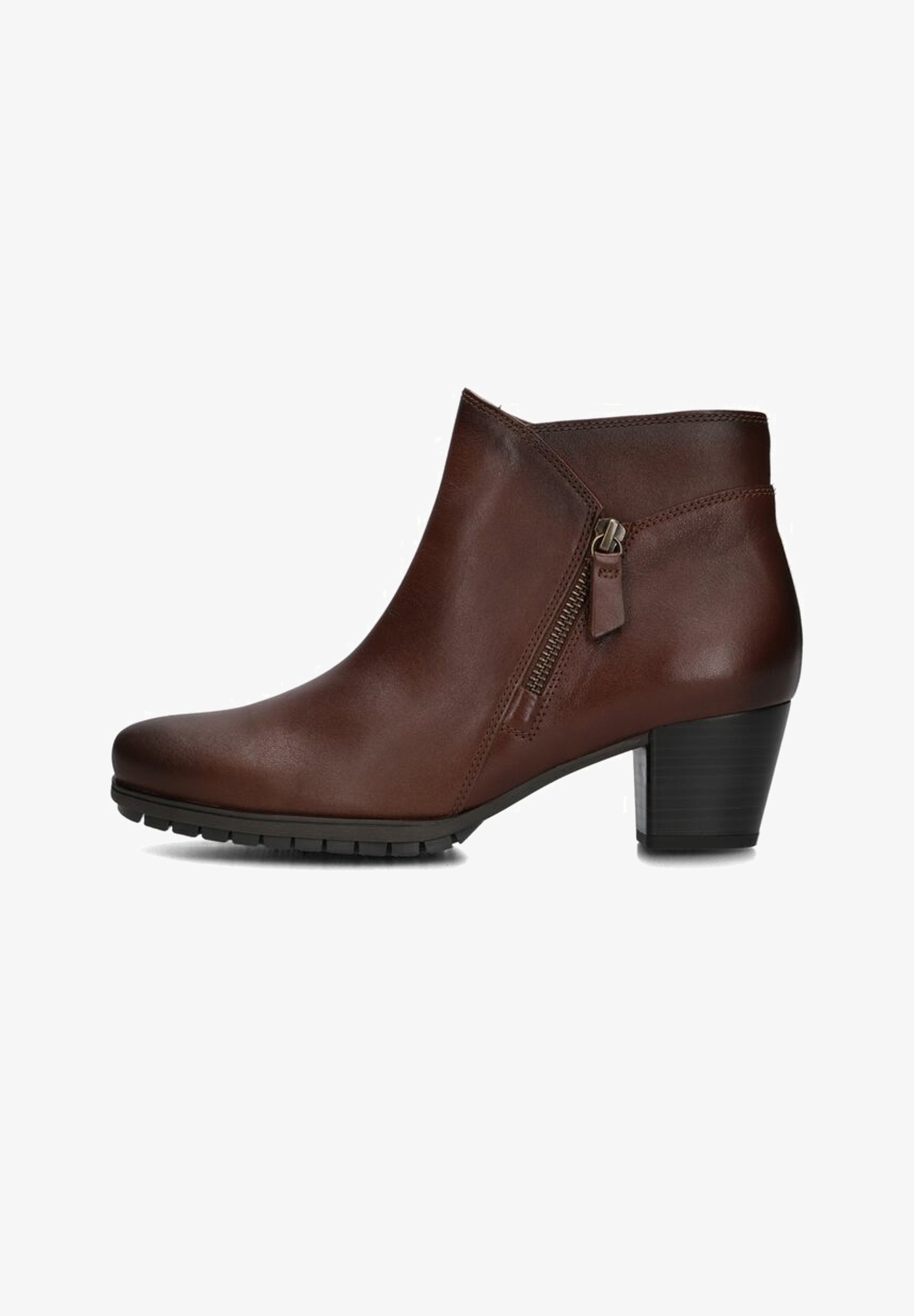 Gabor Comfort Damen Stiefeletten Braun Gefüttert Heeler