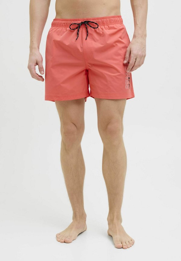 JPSTMAUI JJ DOUBLE LOGO AKM SN - Badeshorts - hot coral