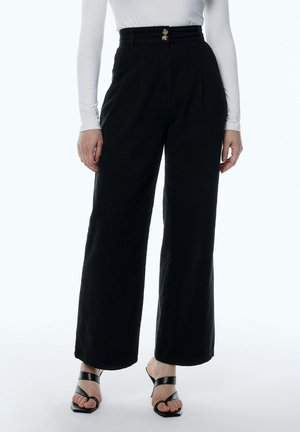 Jean flare - black