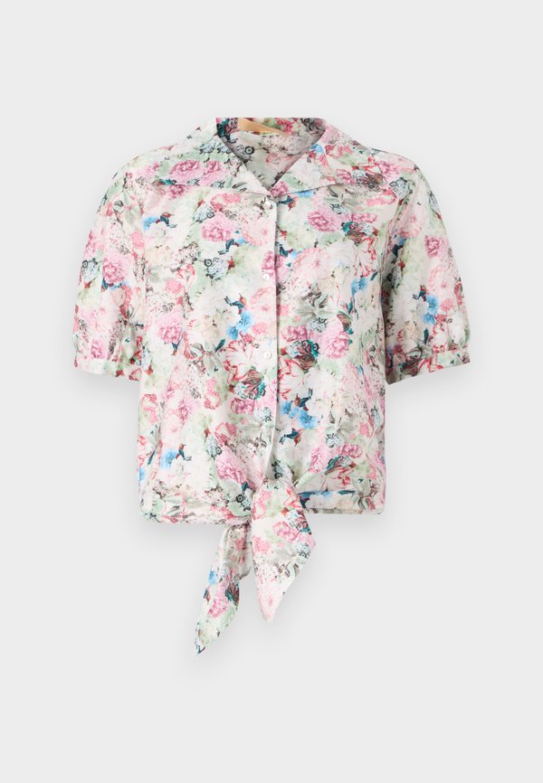 MAURA - Button-down blouse - rosa2