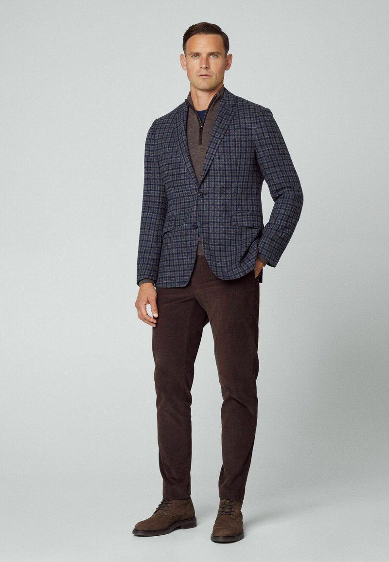 Hackett London Blazer blauw