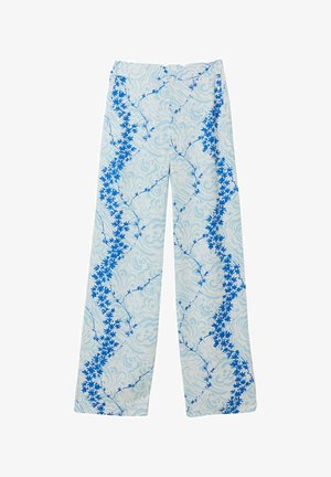 FatFace, REGULAR FIT - JOLENE WIDE LEG TROUSER - Pantaloni - ivory archive petals