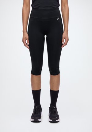 Under Armour, MOTION CAPRI - спортни 3/4 панталони - ultimate black /  / white