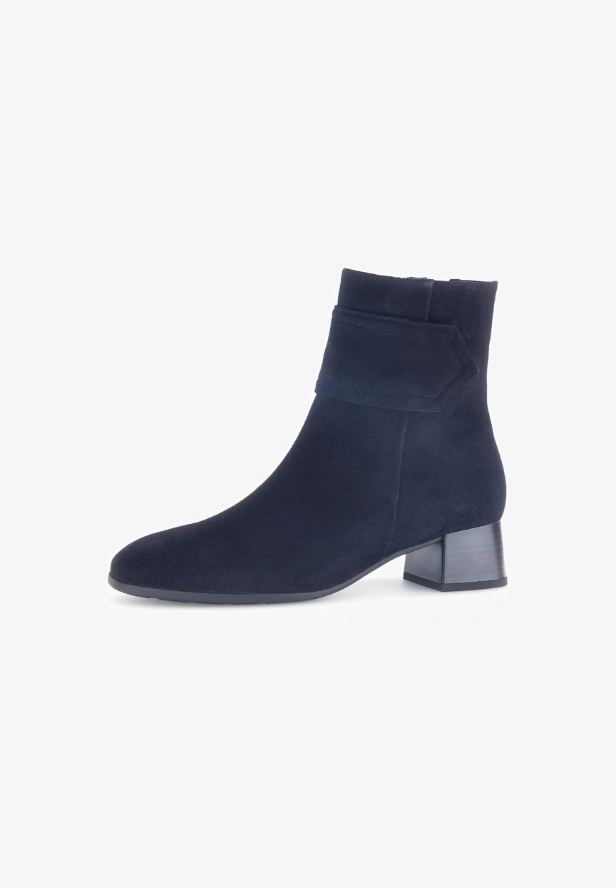 Elegante Stiefelette Gabor Stiefeletten Blau Sale Chelsea Boot