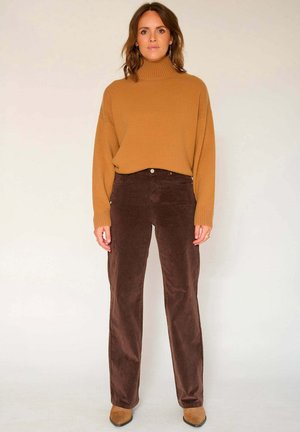 Pantalon classique - marron