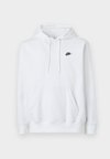 CLUB - Sweat à capuche - white/black