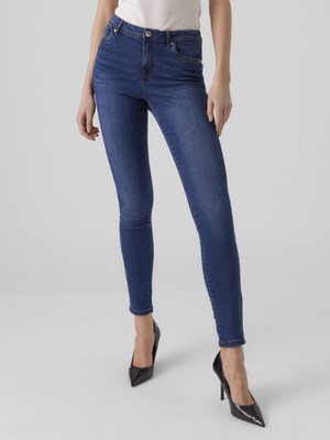 Vero Moda Tall VMTANYA PIPING  - Jeggings - dark blue