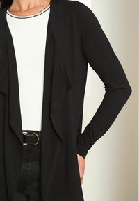 Lipsy WATERFALL REGULAR FIT - Kardigan - black