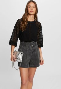 Morgan 3/4-LENGTH SLEEVES - Camicetta - black