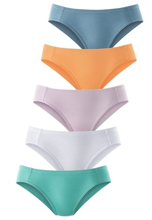 5 PACK - Slip - mint  weiß  flieder apricot  hellblau