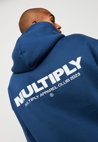Multiply Apparel Tröja med dragkedja - dark denim