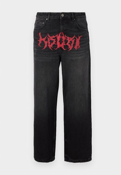 Ksubi MAXX SABBATH  - Široke kavbojke - black