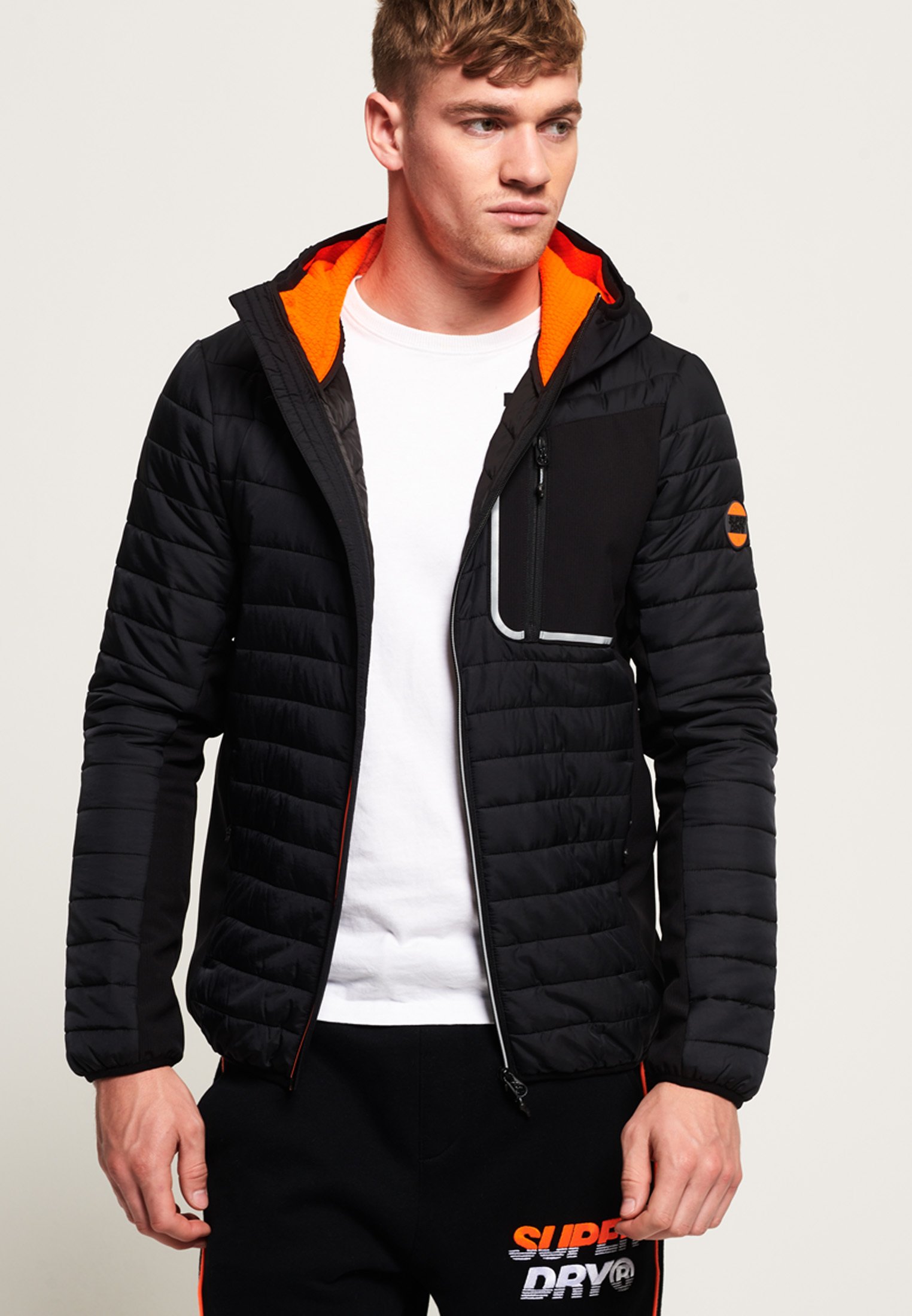 Superdry Veste Mi Saison Black Noir Zalando Fr
