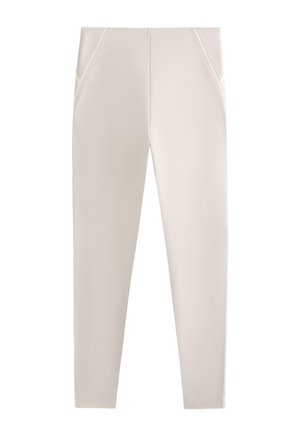 HIGH-RISE COMPRESSIVE REFLECTIVE CORE CONTROL ANKLE-LENGTH 34187254 - Legging (type pantalon) - mottled beige