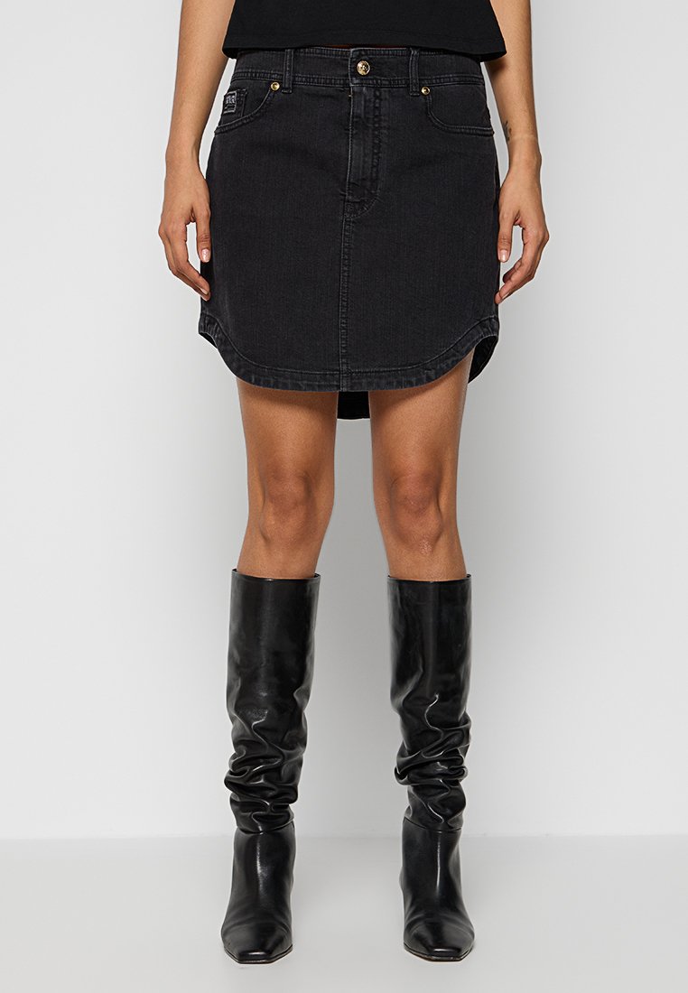 Versace Jeans Couture Jeansrok zwart Versace Jeans Couture Jeansrok zwart