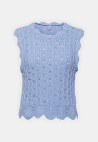 ONLY Triko s potiskem - light blue